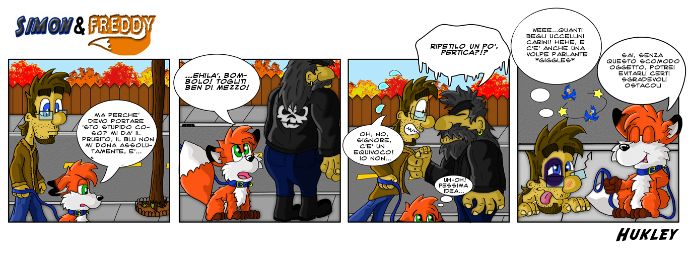 La volpe sguinzagliata